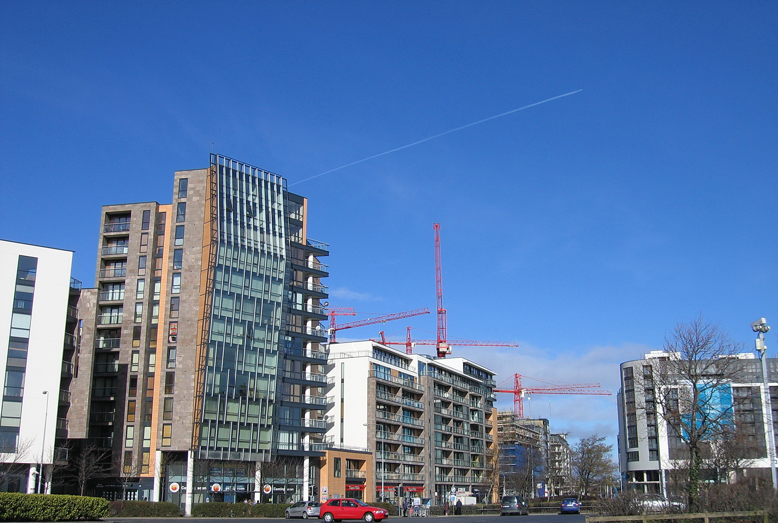 Tallaght is a new town developed to accommadate Dublin's growing population. 