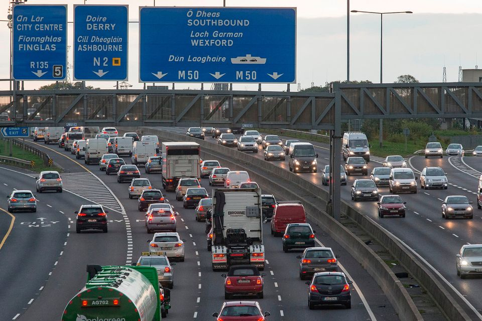 The M50 is Ireland's busiest motorway