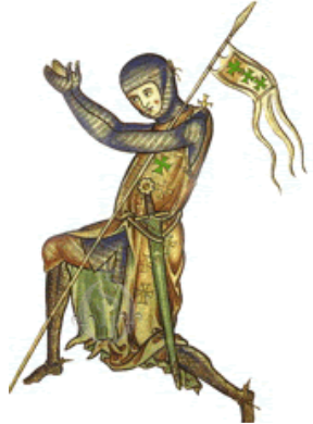 **Illustration of a Hospitaller of St. Lazarus**