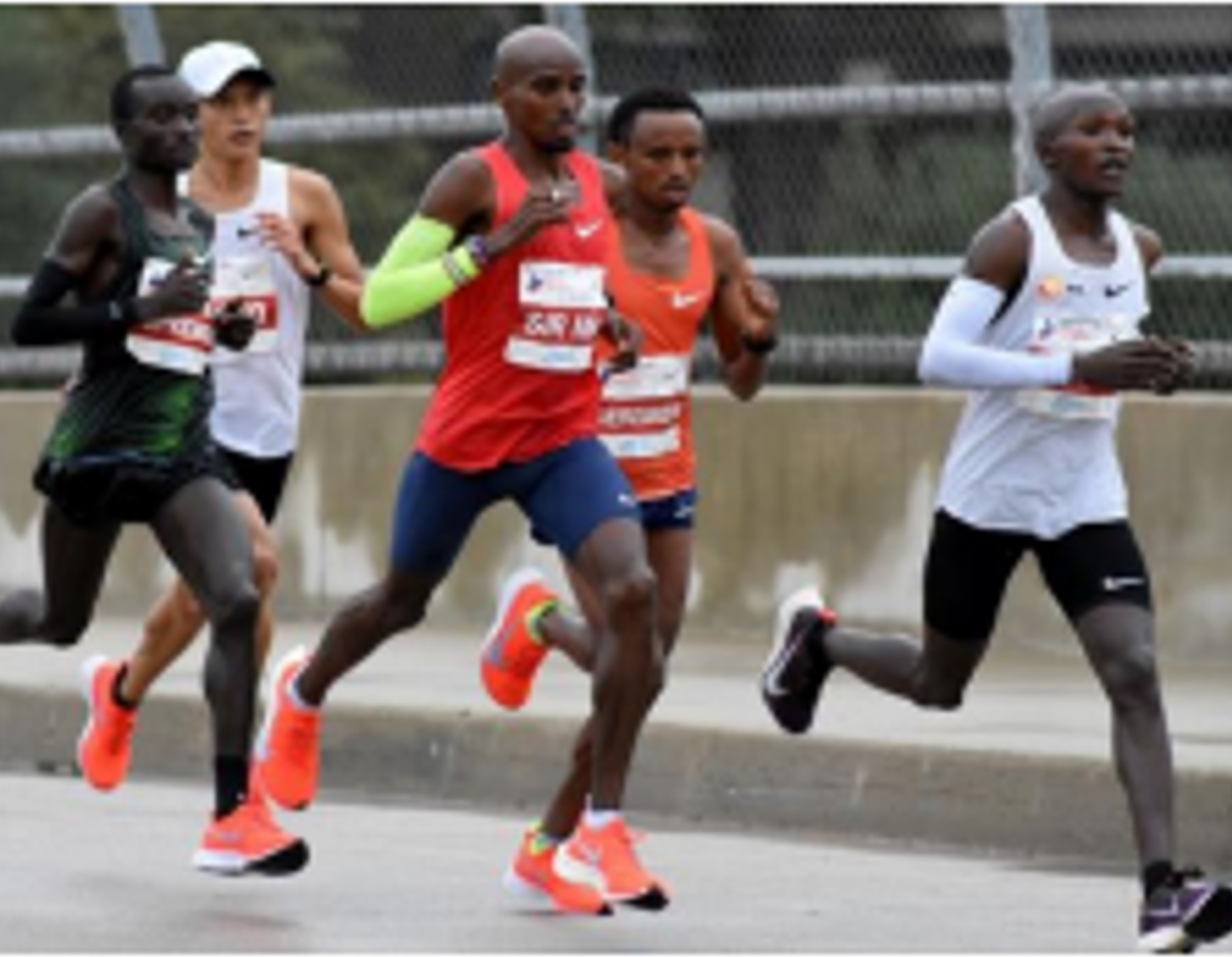 Marathon racers