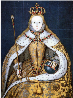 **Portrait of Elizabeth I in her coronation robes, c. 1559**