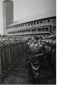 **Image of Hitler visiting Vogelsang Finishing School**
