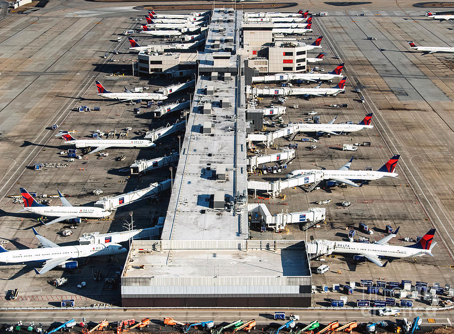 Planes and Airports are an example of Capital being used to operate a service