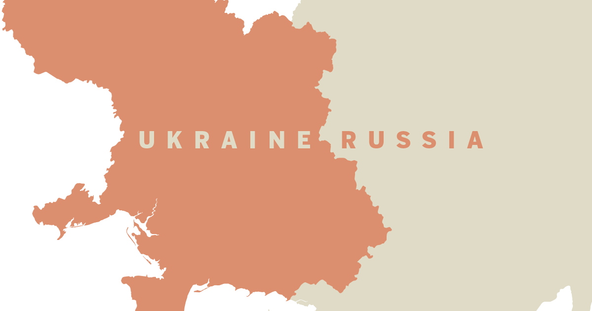                                                                Borders in Ukraine and Russia