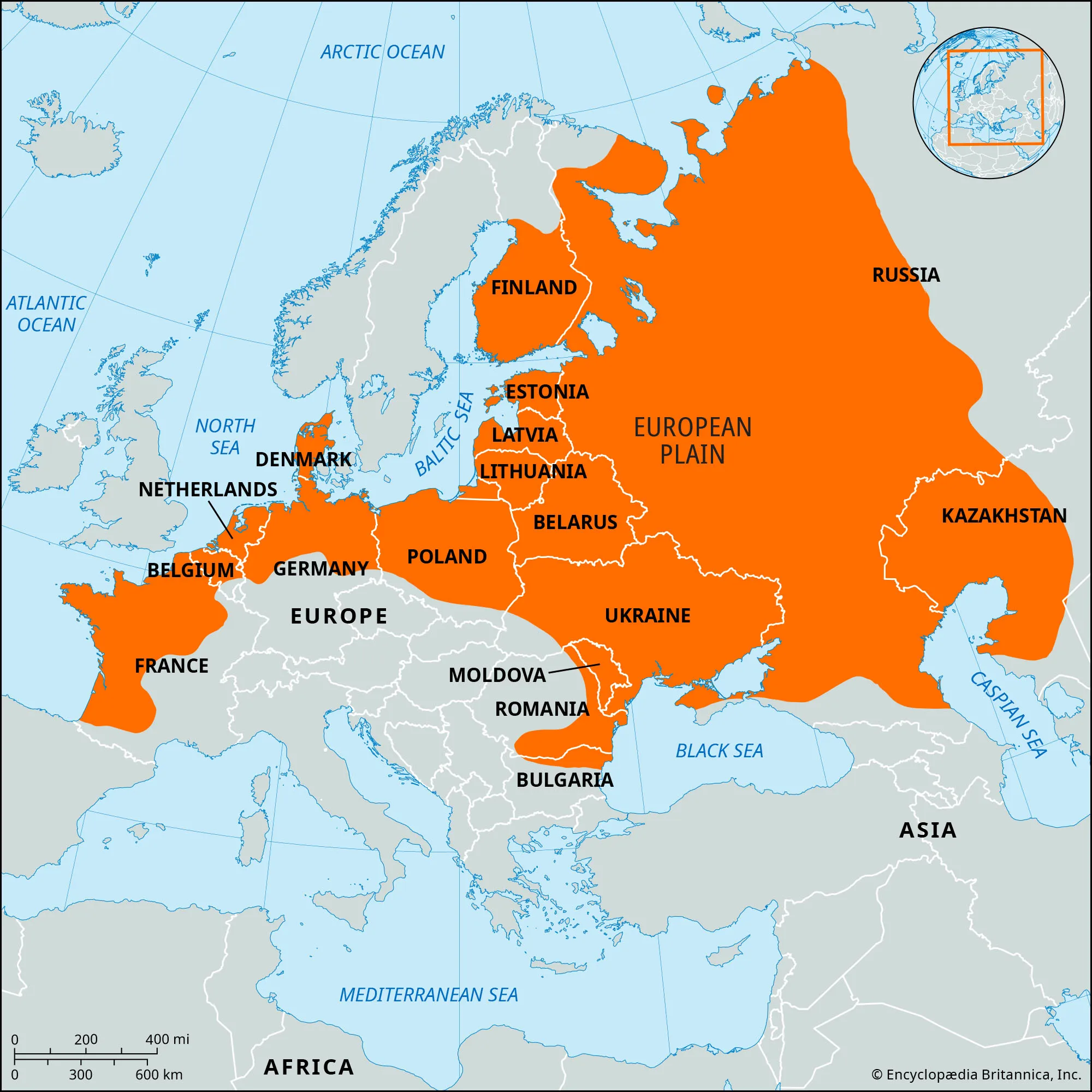 The North European Plain 