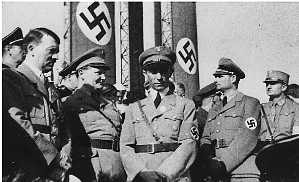 **From left to right, Hitler, Göring, Goebbels and Hess**