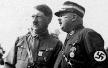 **Ernst Röhm (right) and Hitler (left)**