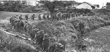 _**NRA soldiers march to the front in 1939**_