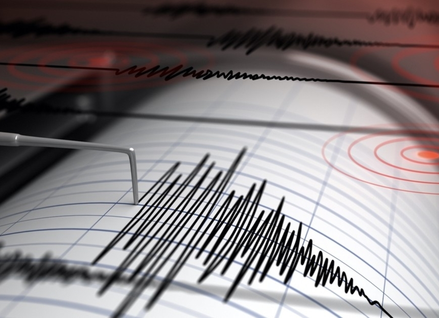 A seismograph 