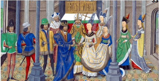 **Richard I's marriage to Berengaria of Navarre at Cyprus**
