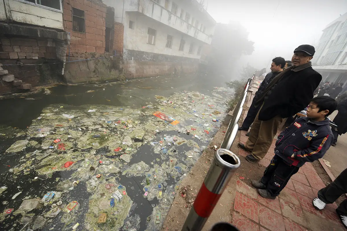                                                                    Industrial Water Pollution, China