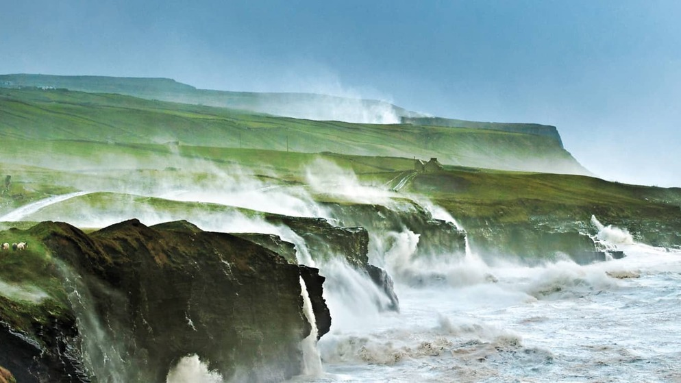 The Wild Atlantic Way is very popular with tourists 