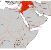 **Map of the Zengid Sultanate**