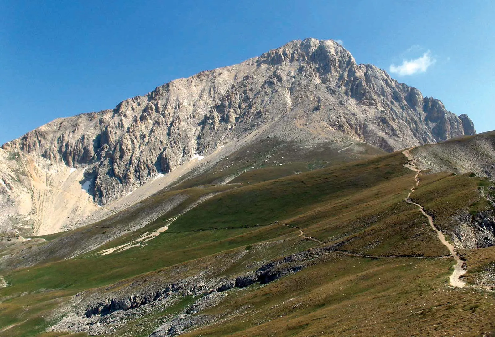 The Appennines Mountains hinder economic development