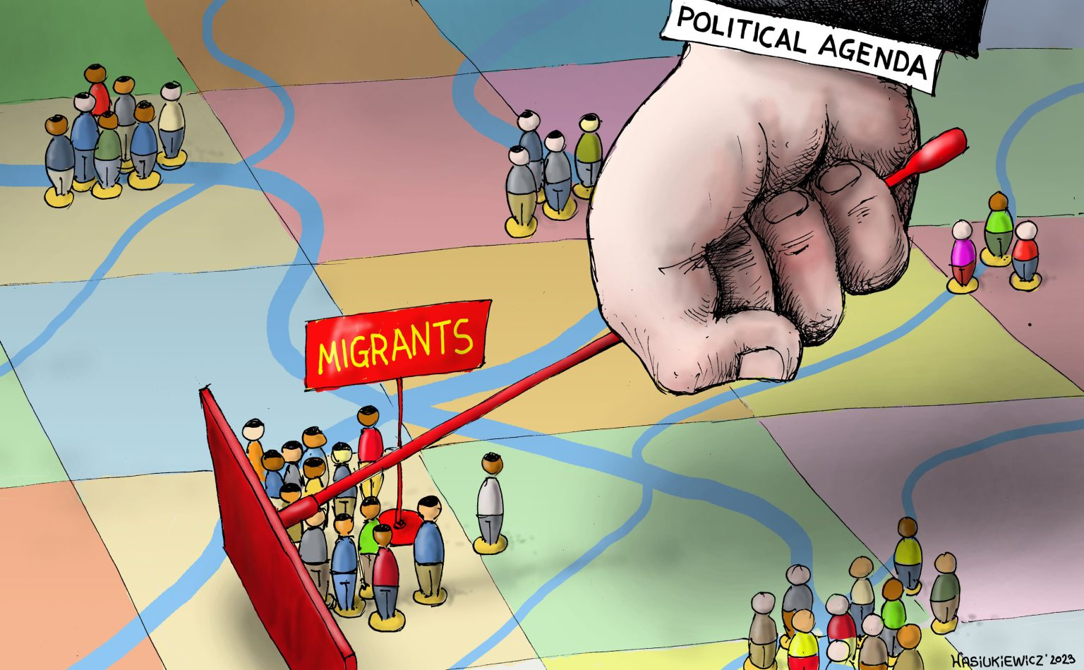 Political Tensions in Migration