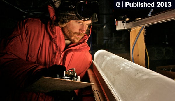 Temperature Records - checking ice cores