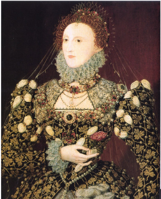 **The Phoenix Portrait, c.1575, attributed to Nicholas Hilliard**