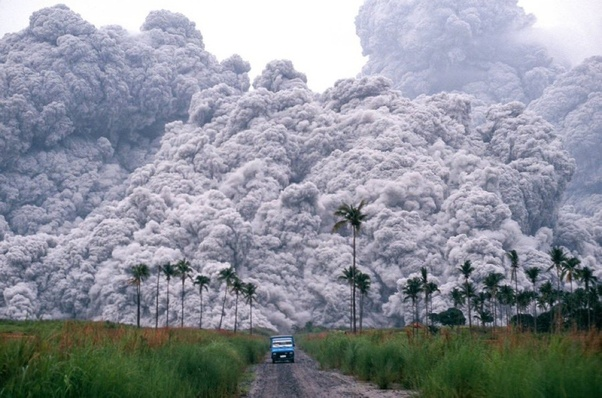 **Volcanic Activity leading to Creation of Hydrosphere and Atmosphere**