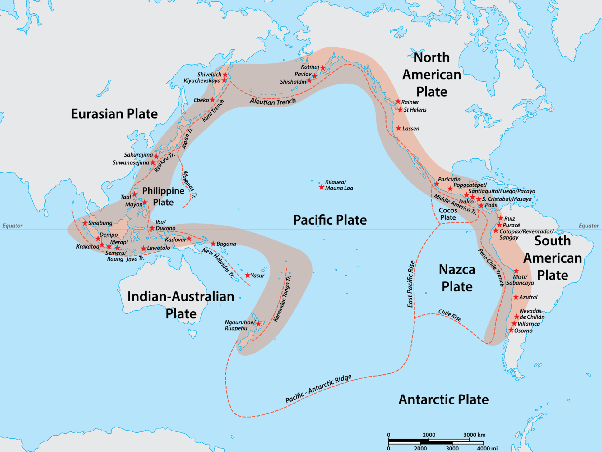 **World's Most Earthquake-Prone Areas**
