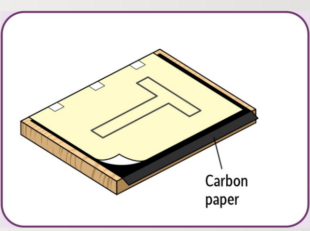 Carbon Paper Design Transfer