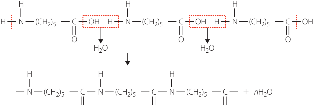 Diagram of acylation reaction mechanism.