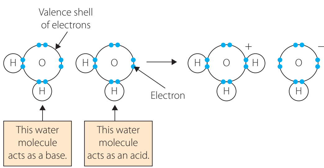 General proton exchange mechanism.