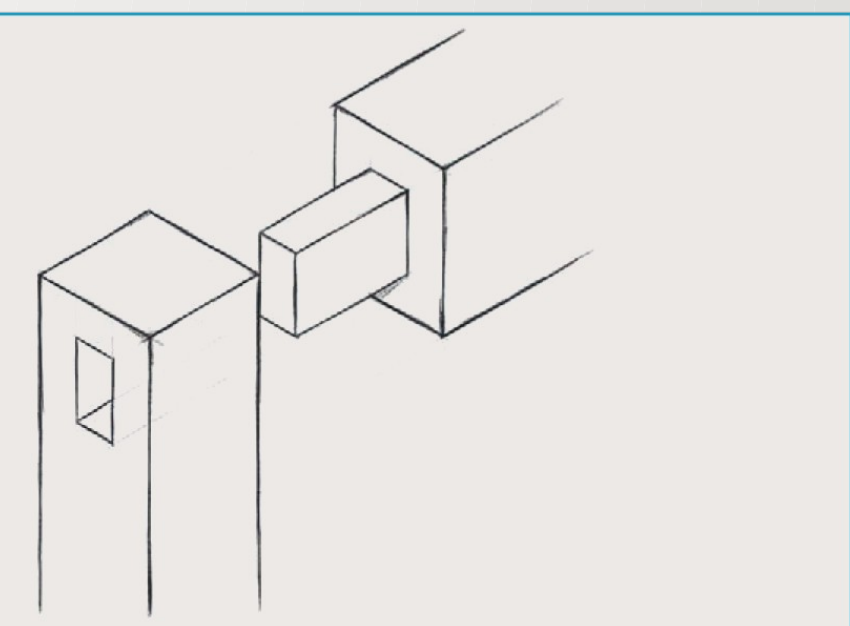 Mortice and Tenon Joint Diagram