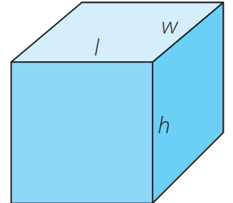 Rectangle with labeled length and width for area understanding.