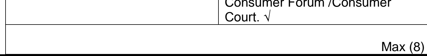 Comparative table