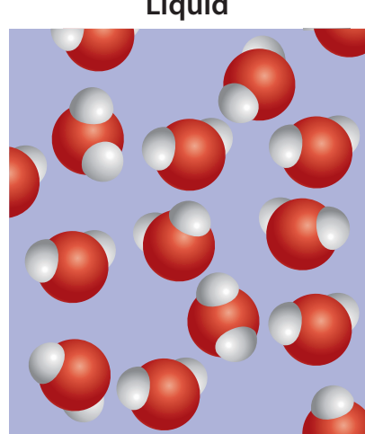 Illustration showing molecules of substances such as water to visualize the amount equivalent to a mole at the molecular level, focusing on the number of entities.