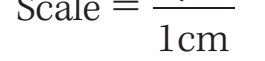 Diagram showing similarity and scale effects on area.