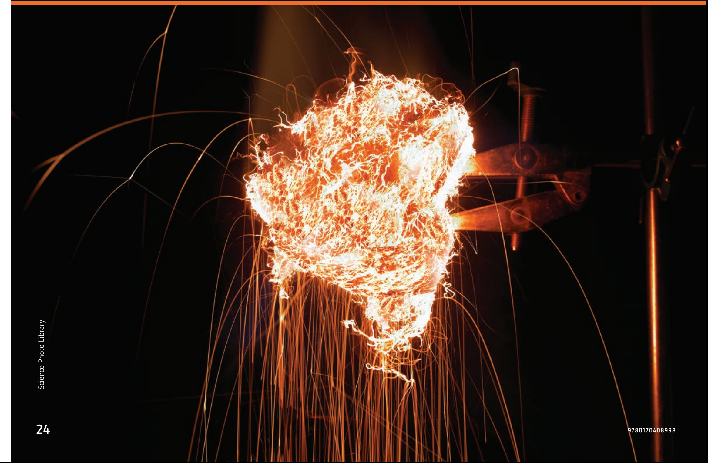 Simple sketch illustrating ideal vs. real combustion outcomes.