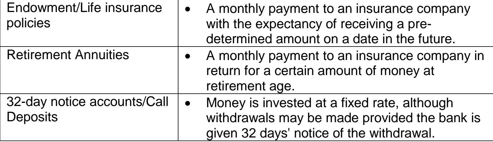 Life Insurance vs Retirement Annuities Chart