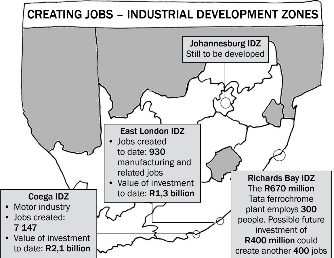 Map highlighting the Special Economic Zones established under Deng Xiaoping's reforms, particularly Shenzhen.