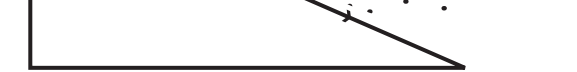 Diagram showing a right triangle with sides indicating surds, to demonstrate the Pythagorean theorem.